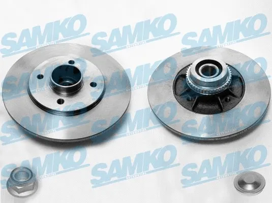 Stabdžių diskas SAMKO R1035PCA