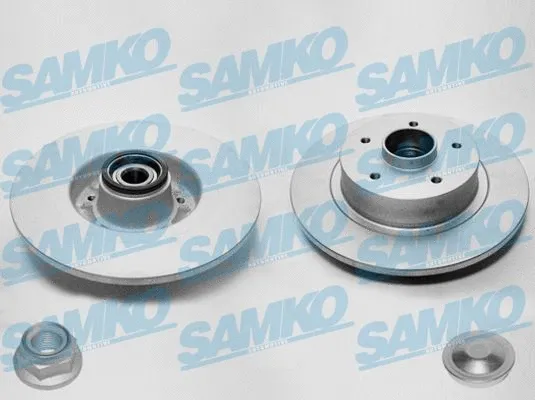 Stabdžių diskas SAMKO R1038PRCA