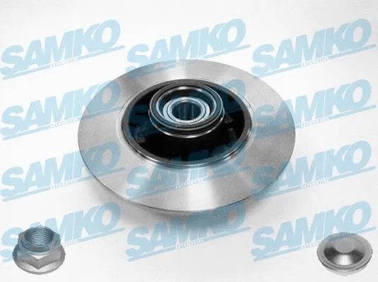 Stabdžių diskas SAMKO R1055PCA