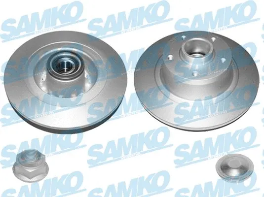 Stabdžių diskas SAMKO R1077PRCA