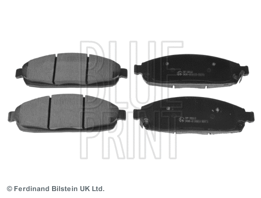 Diskinių stabdžių trinkelių rinkinys BLUE PRINT ADA104219