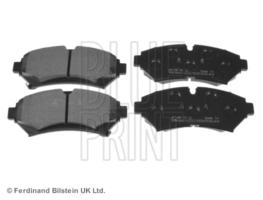 Diskinių stabdžių trinkelių rinkinys BLUE PRINT ADA104243