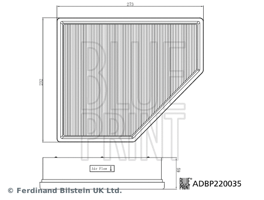 Oro filtras BLUE PRINT ADBP220035