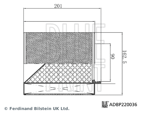 Oro filtras BLUE PRINT ADBP220036