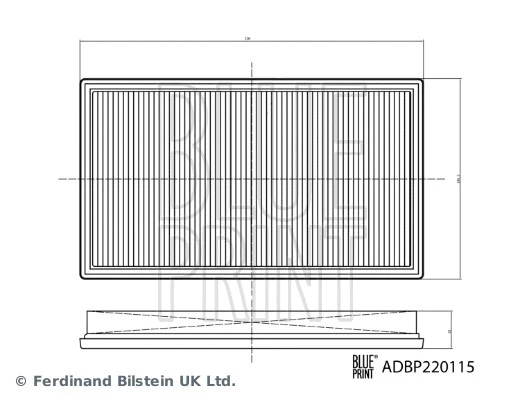 Oro filtras BLUE PRINT ADBP220115