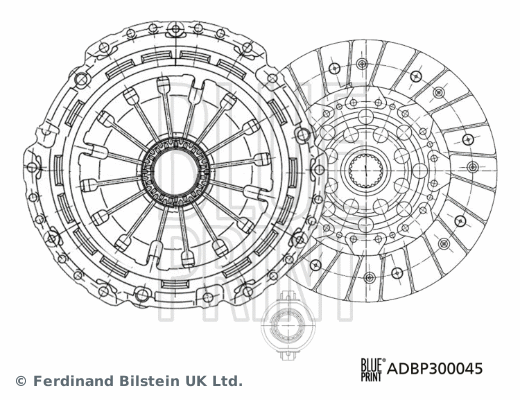 Sankabos komplektas BLUE PRINT ADBP300045