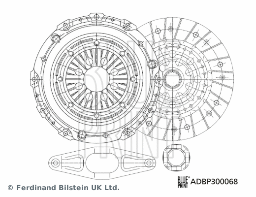 Sankabos komplektas BLUE PRINT ADBP300068