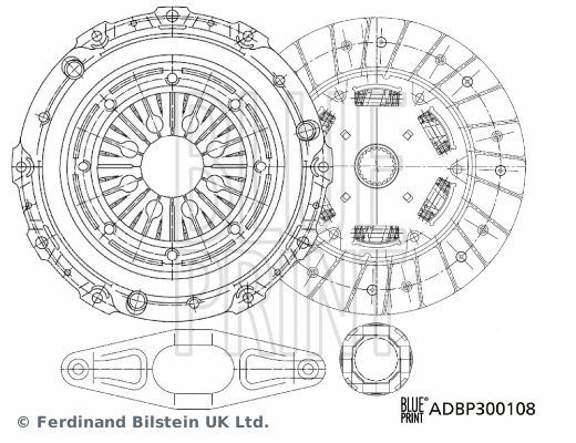 Sankabos komplektas BLUE PRINT ADBP300108