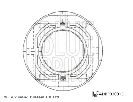 Sankabos paleidiklis BLUE PRINT ADBP330013