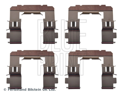 Diskinių stabdžių trinkelių priedų komplektas BLUE PRINT ADBP480003