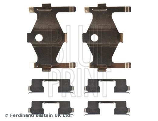 Diskinių stabdžių trinkelių priedų komplektas BLUE PRINT ADBP480013
