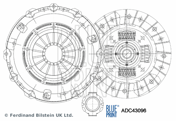 Sankabos komplektas BLUE PRINT ADC43096