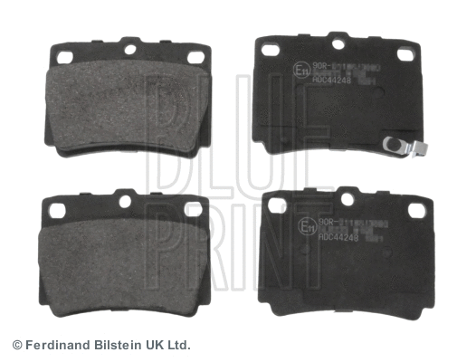 Diskinių stabdžių trinkelių rinkinys BLUE PRINT ADC44248