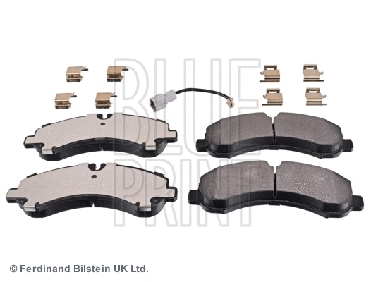 Diskinių stabdžių trinkelių rinkinys BLUE PRINT ADC44285