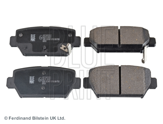 Diskinių stabdžių trinkelių rinkinys BLUE PRINT ADC44289