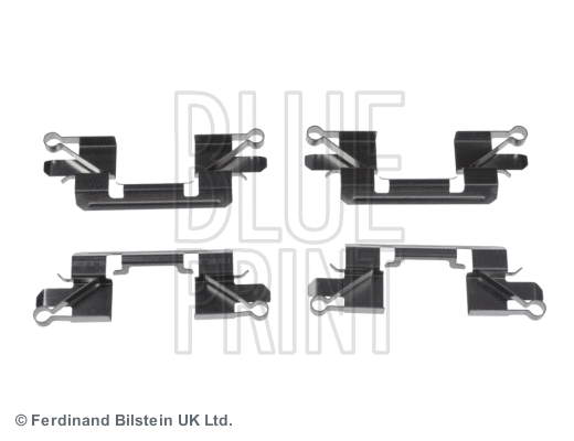 Diskinių stabdžių trinkelių priedų komplektas BLUE PRINT ADC448602