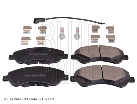 Diskinių stabdžių trinkelių rinkinys BLUE PRINT ADF124219