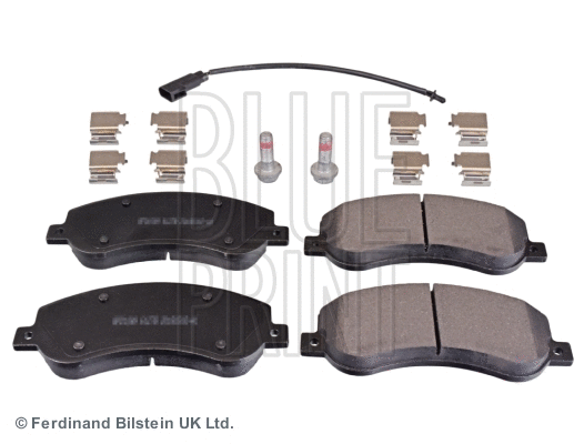 Diskinių stabdžių trinkelių rinkinys BLUE PRINT ADF124220