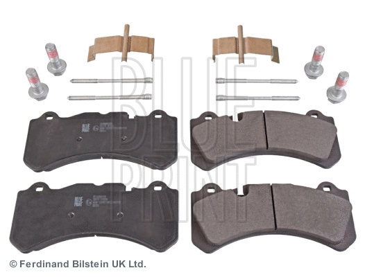 Diskinių stabdžių trinkelių rinkinys BLUE PRINT ADF124233