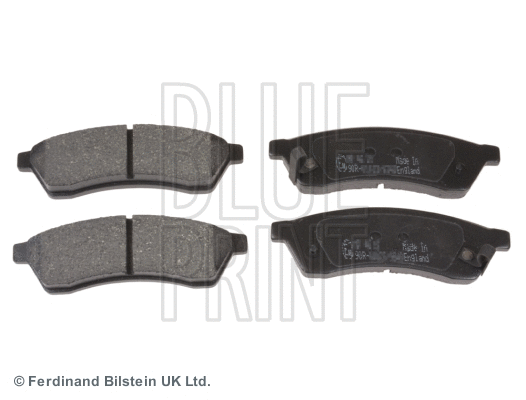 Diskinių stabdžių trinkelių rinkinys BLUE PRINT ADG042114
