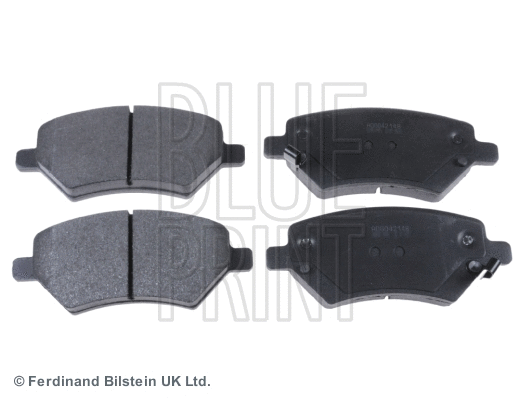 Diskinių stabdžių trinkelių rinkinys BLUE PRINT ADG042148