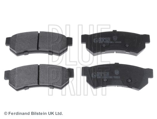 Diskinių stabdžių trinkelių rinkinys BLUE PRINT ADG042152