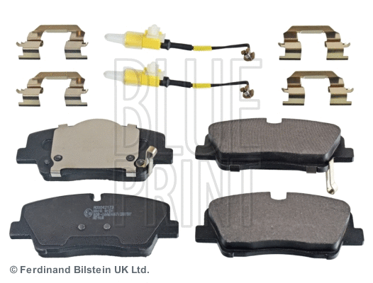Diskinių stabdžių trinkelių rinkinys BLUE PRINT ADG042173