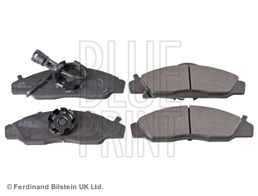 Diskinių stabdžių trinkelių rinkinys BLUE PRINT ADG04241