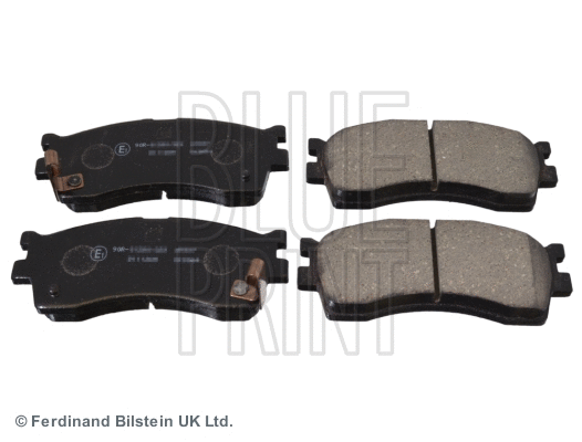 Diskinių stabdžių trinkelių rinkinys BLUE PRINT ADG04256