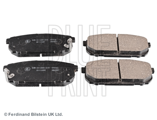 Diskinių stabdžių trinkelių rinkinys BLUE PRINT ADG04259