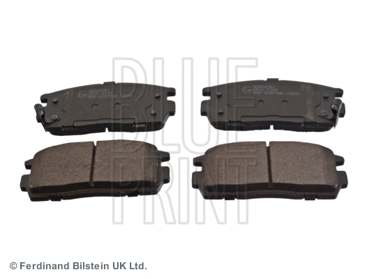 Diskinių stabdžių trinkelių rinkinys BLUE PRINT ADG04281