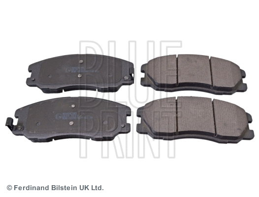 Diskinių stabdžių trinkelių rinkinys BLUE PRINT ADG04285