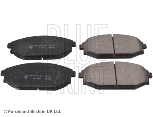 Diskinių stabdžių trinkelių rinkinys BLUE PRINT ADG04287