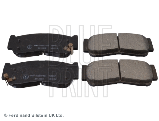 Diskinių stabdžių trinkelių rinkinys BLUE PRINT ADG04292