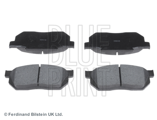 Diskinių stabdžių trinkelių rinkinys BLUE PRINT ADH24207