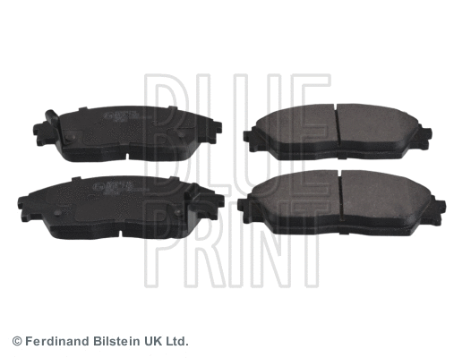 Diskinių stabdžių trinkelių rinkinys BLUE PRINT ADH24218