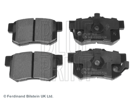 Diskinių stabdžių trinkelių rinkinys BLUE PRINT ADH24280