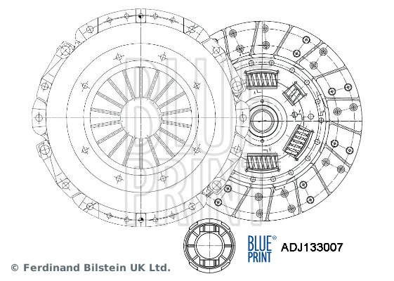 Sankabos komplektas BLUE PRINT ADJ133007
