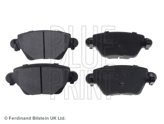 Diskinių stabdžių trinkelių rinkinys BLUE PRINT ADJ134236