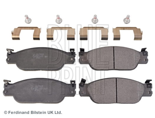 Diskinių stabdžių trinkelių rinkinys BLUE PRINT ADJ134238