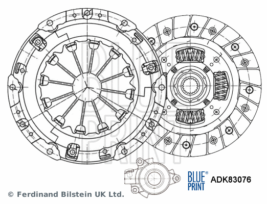 Sankabos komplektas BLUE PRINT ADK83076