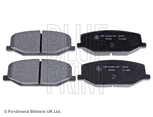 Diskinių stabdžių trinkelių rinkinys BLUE PRINT ADK84224