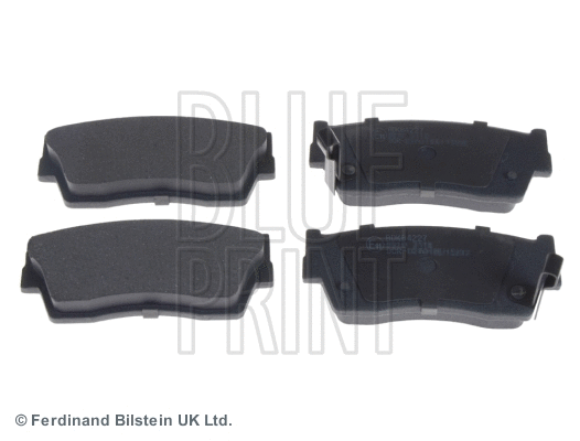 Diskinių stabdžių trinkelių rinkinys BLUE PRINT ADK84227