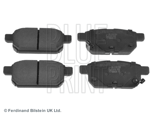 Diskinių stabdžių trinkelių rinkinys BLUE PRINT ADK84238