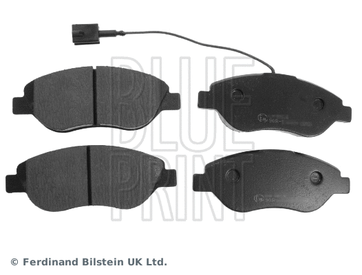 Diskinių stabdžių trinkelių rinkinys BLUE PRINT ADL144203