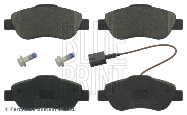Diskinių stabdžių trinkelių rinkinys BLUE PRINT ADL144207