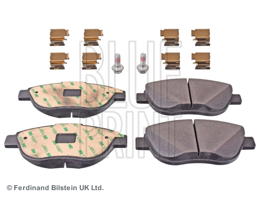 Diskinių stabdžių trinkelių rinkinys BLUE PRINT ADL144217