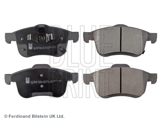 Diskinių stabdžių trinkelių rinkinys BLUE PRINT ADL144244