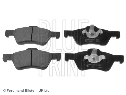 Diskinių stabdžių trinkelių rinkinys BLUE PRINT ADM542102