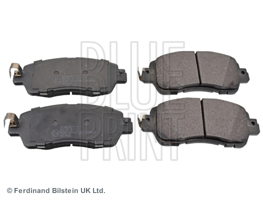 Diskinių stabdžių trinkelių rinkinys BLUE PRINT ADM542111